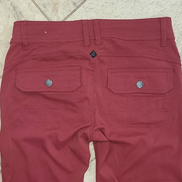 Prana Deep Red Pants - Picture 7 of 12